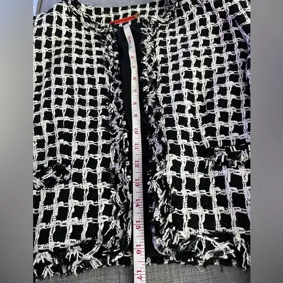 Plaid Print Evening Jacket - Picture 8 of 9